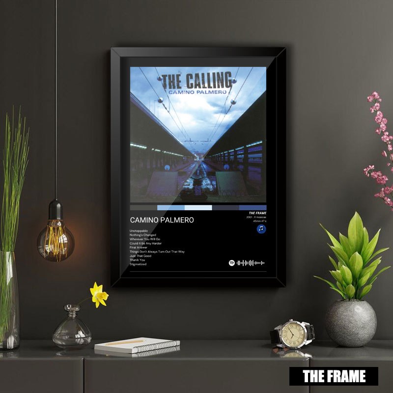 Quadro Decorativo A4/A3 Spotify The Calling Album Camino Palmero