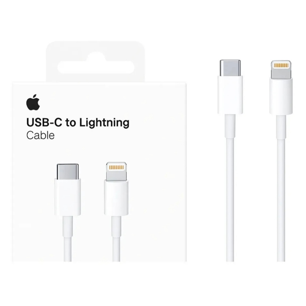 ( ORIGINAL ) Cabo Carregador Iphone Lightning 20W Usb-C Tipo C 1M Usb de Carregamento Rápido/Dados