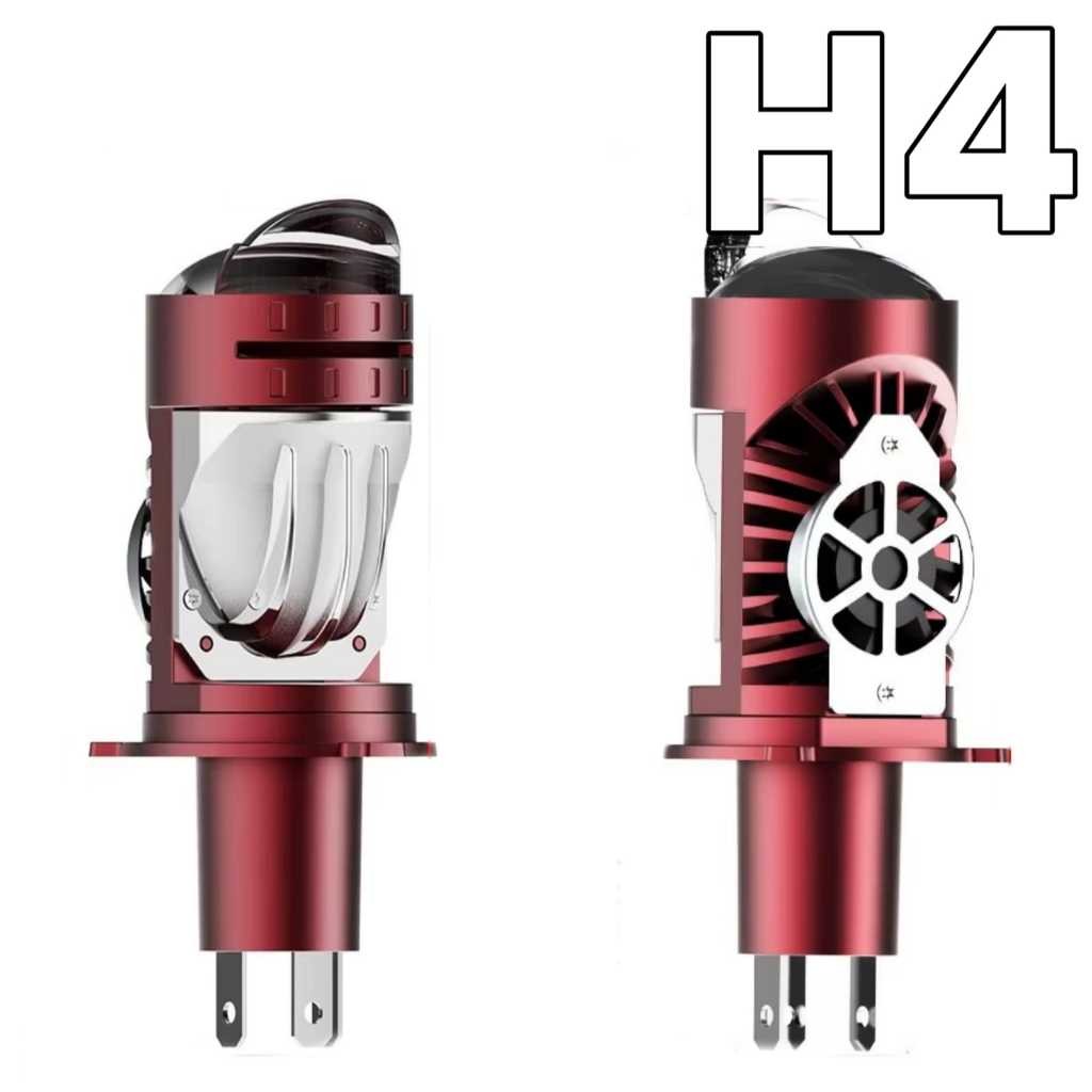 LAMPADA LED GM CORSA HATCH H4 FAROL MINI PROJETOR SUPER BRANCO 6500K PREMIUM
