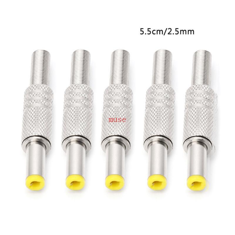5 5x2 5mm Adaptador Conector Para MP3 MP4 Equipamentos Áudio-Vídeo