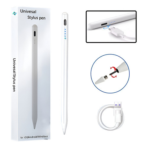 Caneta Universal Para Galaxy Tab A7 A8 A9+ Plus iPad Samsung Apple