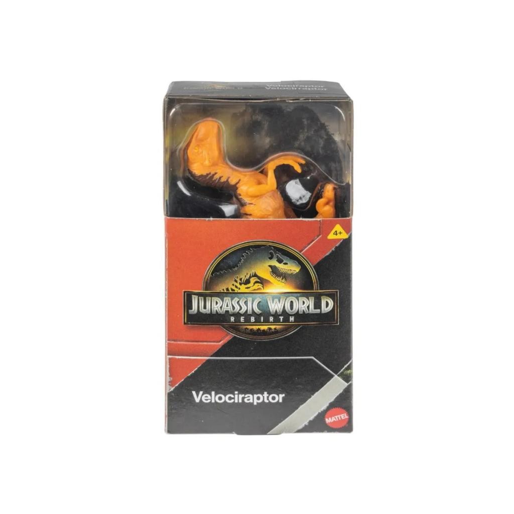 Dinossauro Mini Velociraptor Jurassic World Rebirth Brinquedo Infantil Colecionável Original Mattel