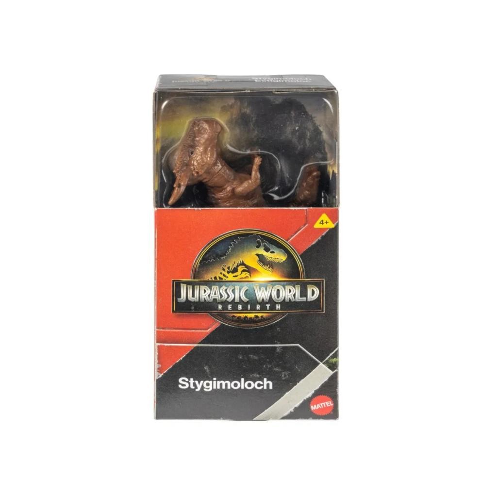 Jurassic World Rebirth Mini Dinossauro Stygimoloch Brinquedo Pequeno Colecionável Infantil Mattel