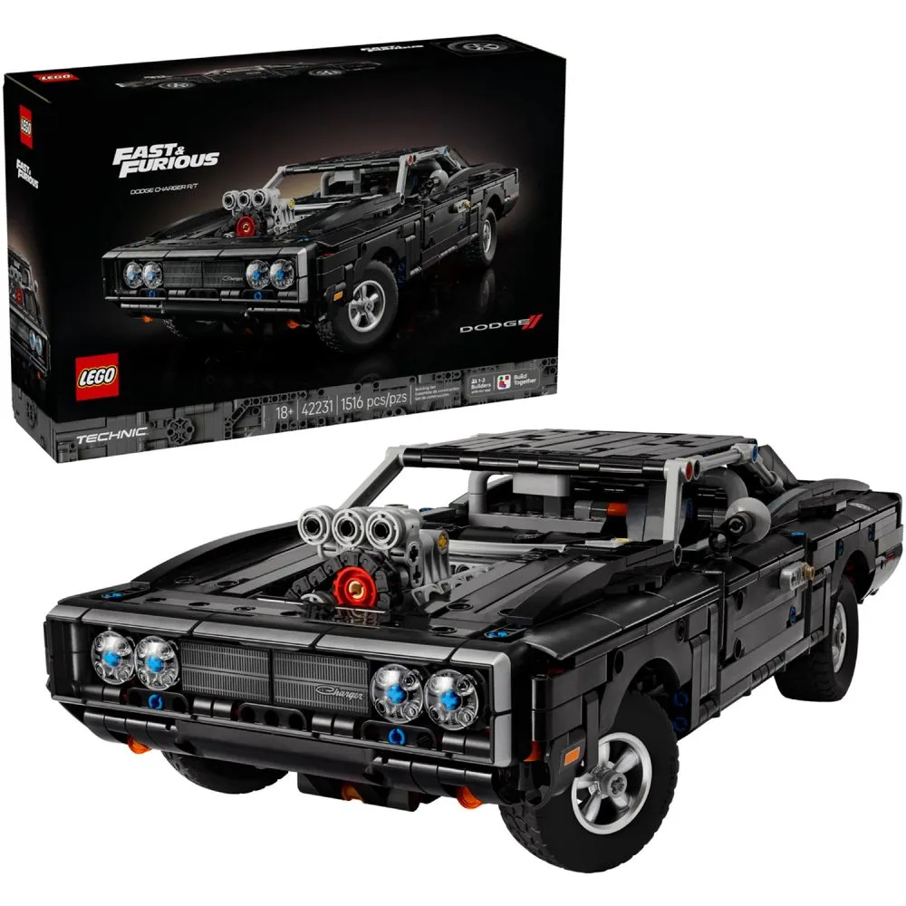 Lego Technic Velozes e Furiosos: Dodge Charger R/T - 42231