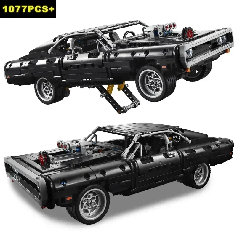 Blocos De Montar Dodge Charger - Velozes & Furiosos 1168 Pçs 1168 Dodge