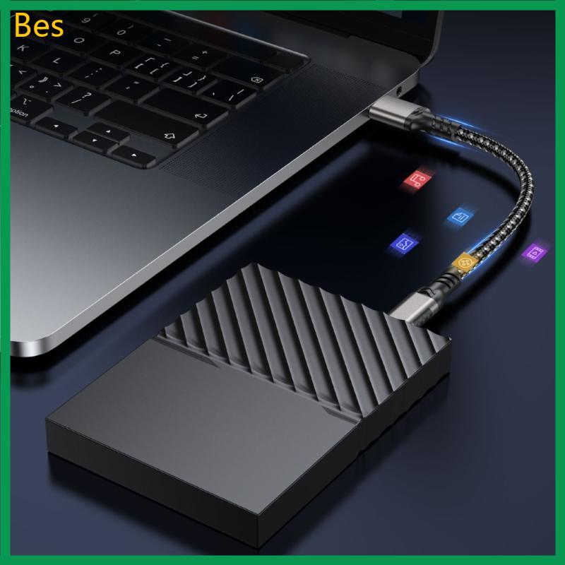 Bes 10Gbps 60W Nylon USB A Para C Trançado Uso Mesa Escritório E Mochila