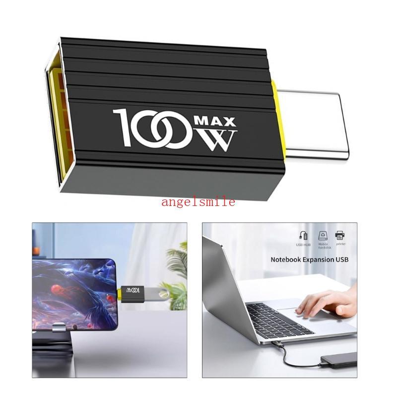 USB C Para Adaptador 3.0 10Gbps Fêmea Tipo Conversor OTG P