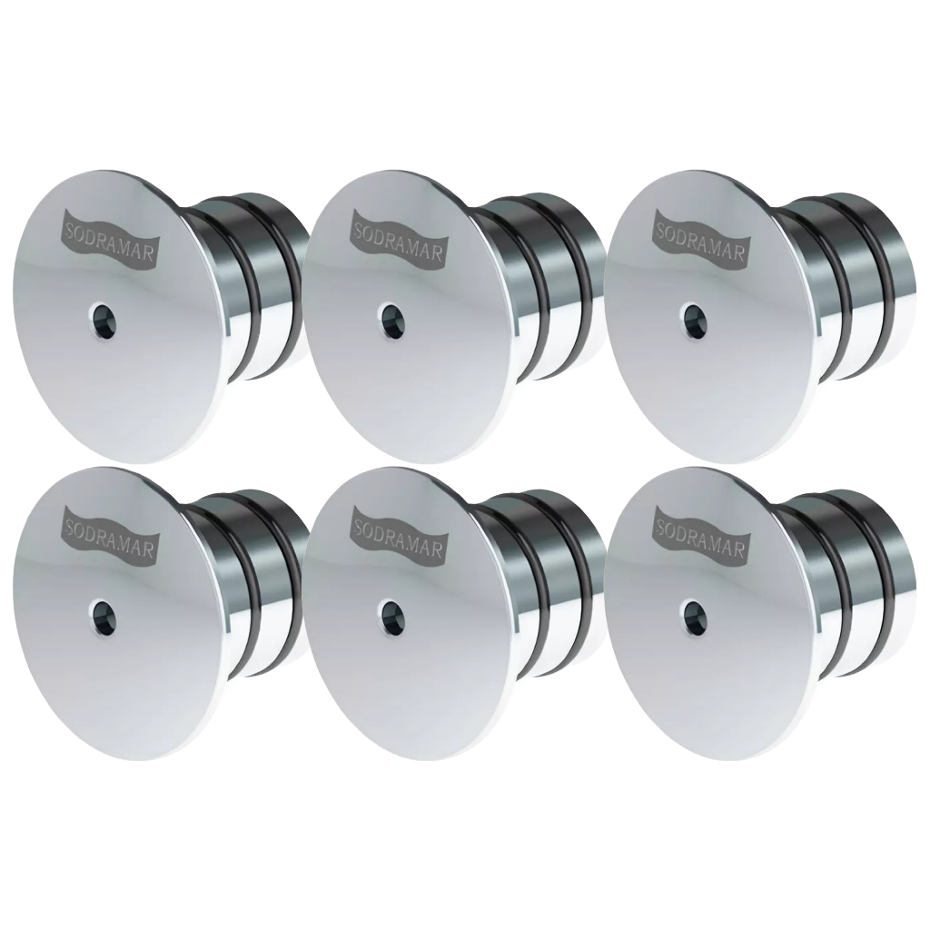 6x Jatos Borbulhador Air Blower Piscina Alvenaria Tubo 20mm
