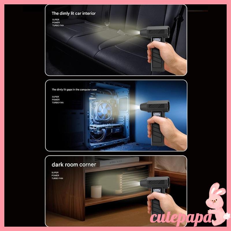 cutepa Blower Air Pulverizador Art Ventilador Incluindo Recarregável Para Artistas