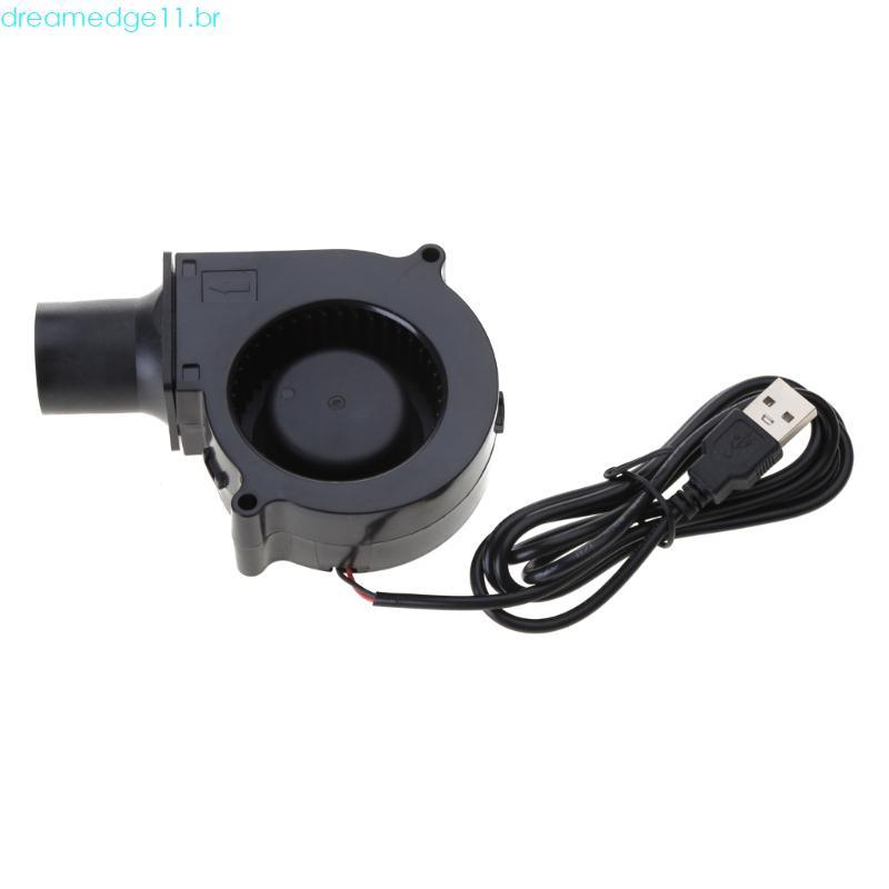 7530 5V USB   BBQ Fan 1 Speed for Picnic Camping Air Turbos Blower