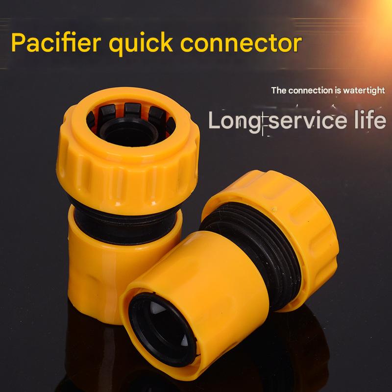Um Conjunto De Conector De Mangueira De Acoplamento Rápido De Jardim De 3 Unidades , Adaptador De 1/2 E 3/4 De Polegada