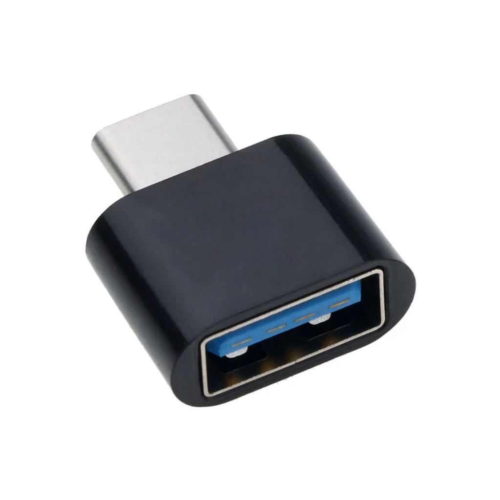 Adaptador Conector Otg Usb Fêmea 3.0 Para Usb Tipo C Macho