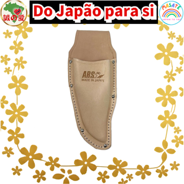 ARS KC-SB Genuine Leather Pruning Shears Holster, Professional Grade Scabbard with Belt Loop, Made in Japan Quality 【Do