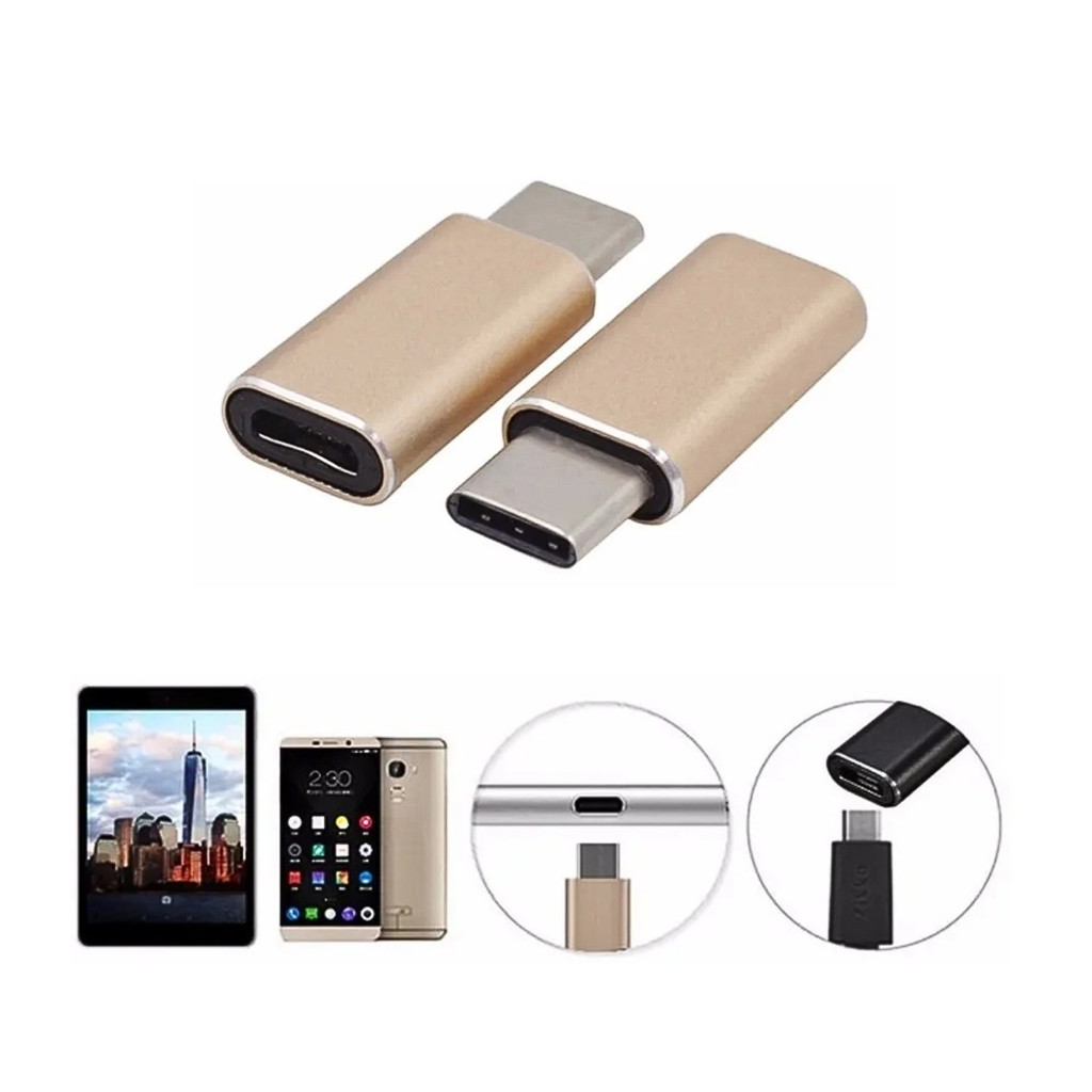 Adaptador V8 Micro USB OTG 2.0 Para TIPO-C