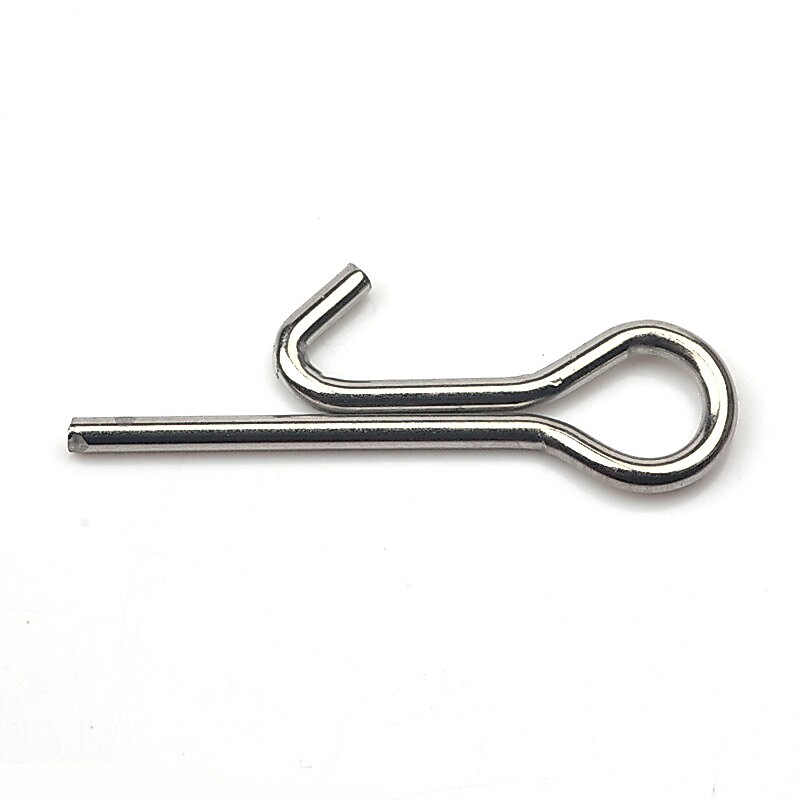 100Pcs/Lot Isca Macia De Aço Inoxidável Stinger Spike Hook Connector Agulha De Pesca Carpa De Trava De