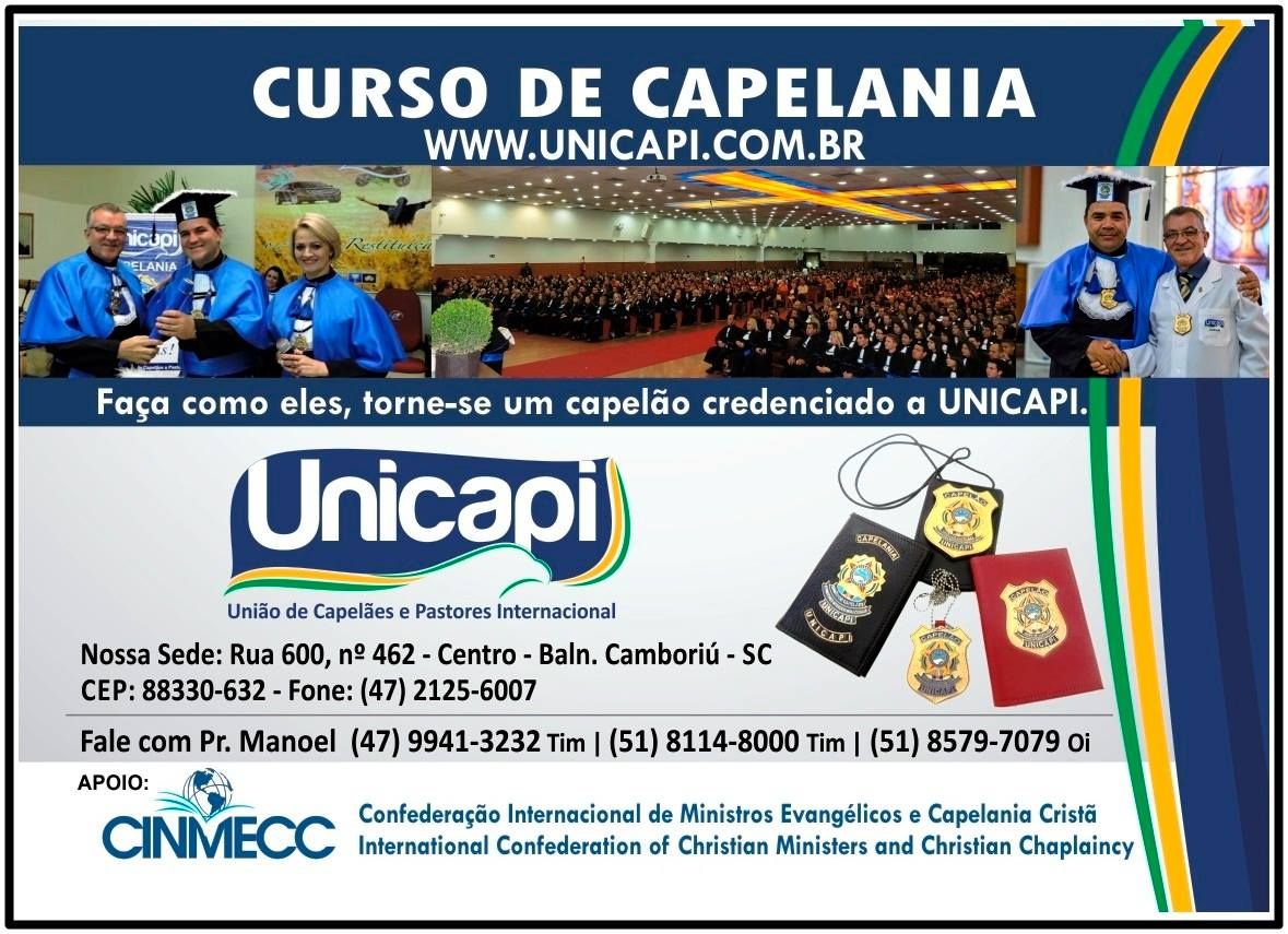CURSO DE CAPELANIA CRISTÃ - UNICAPI