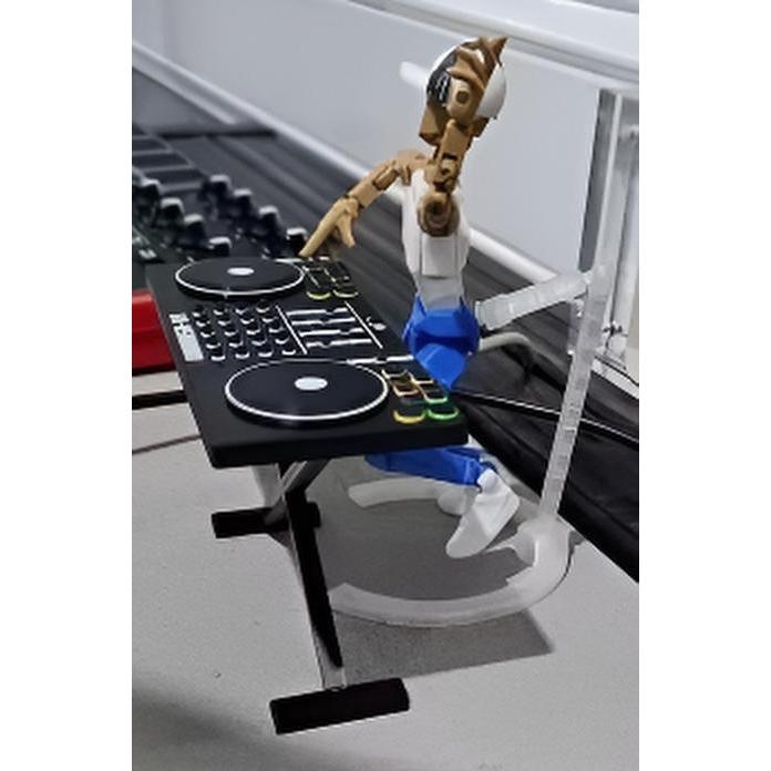 Kit Completo para DJ Dummy 13 Acessórios Brinquedo Decoração Miniaturas - Impressão 3D