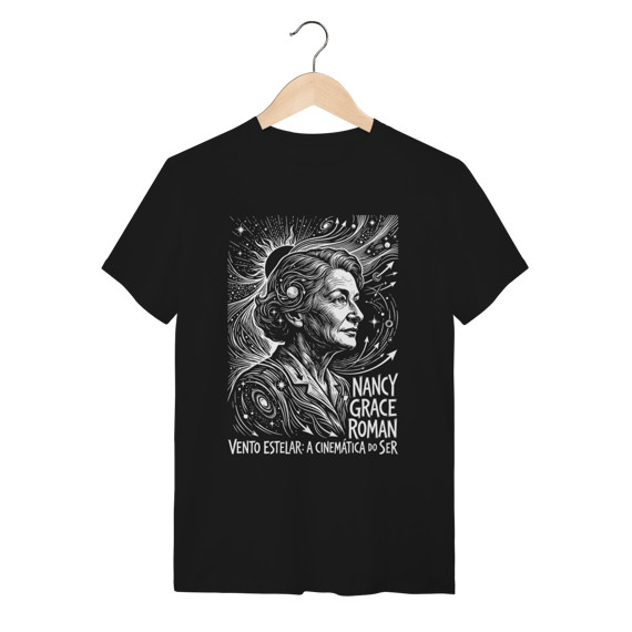 Camiseta Astrofísica Vento Estelar Nancy Grace Roman