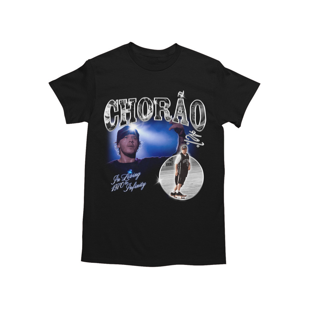Camiseta Básica Chorão Jr Skate Vibration Masculina 100% Algodão Lançamento