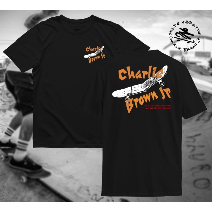 Camiseta Charlie Brown Jr. Skate Vibration CBJR | Blusa Unissex Masculino Feminino | 100% Algodão Premium | Rock Skate