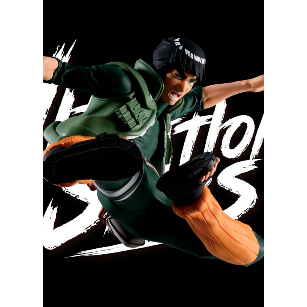 MAITO GAI - VIBRATION STARS - BANPRESTO - BANDAI - NARUTO SHIPPUUDEN - Action figure ORIGINAL - Boneco colecionável