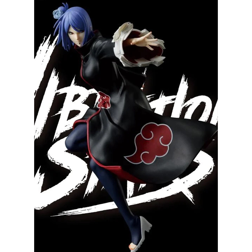 KONAN - VIBRATION STARS - BANPRESTO - BANDAI SPIRITS - AKATSUKI - NARUTO SHIPPUUDEN -Action figure ORIGINAL colecionável