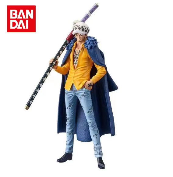 Bandai Hot 16cm Anime One Piece Figures Luffy Law Figurine PVC Statue Model PVC Collection Desktop Decoration Action
