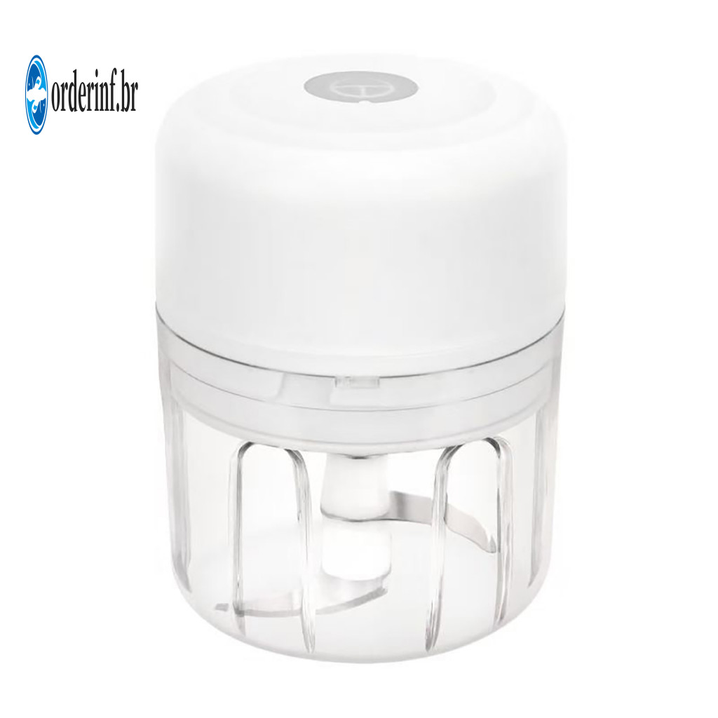 Powerful Portable Food Crusher Electric Chopper Mini Garlic Cordless Processor with Stainless Steel for Vegetables for S