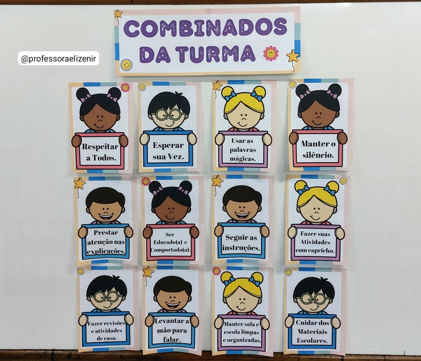⭐️ Combinados Da Turma????