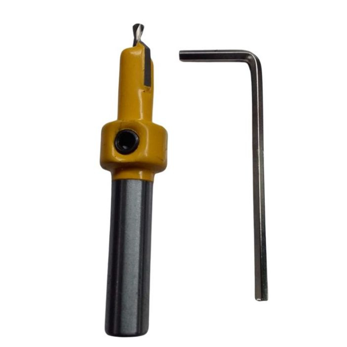 Escareador Com Widea 8mm E Broca De 2.5mm Ajustável