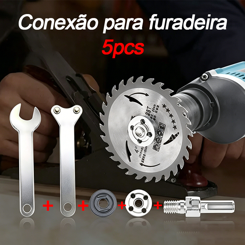 Rod Shaft Support Adapter Universal Cutting Disc Grinding Wheel Sandpaper for Drill Screwdriver Hole