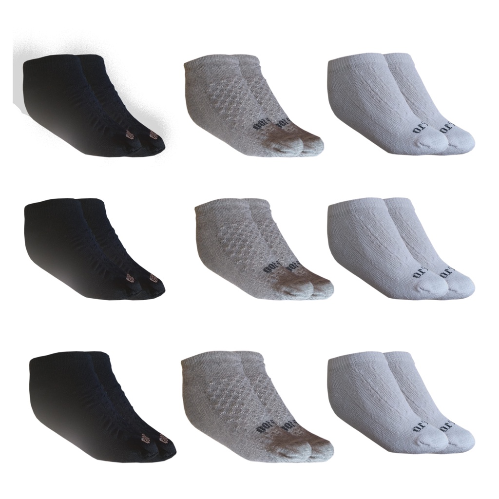 Meias Socket Feminina/Masculina 12 Pares Confortável 80% Algodão 33 ao 39