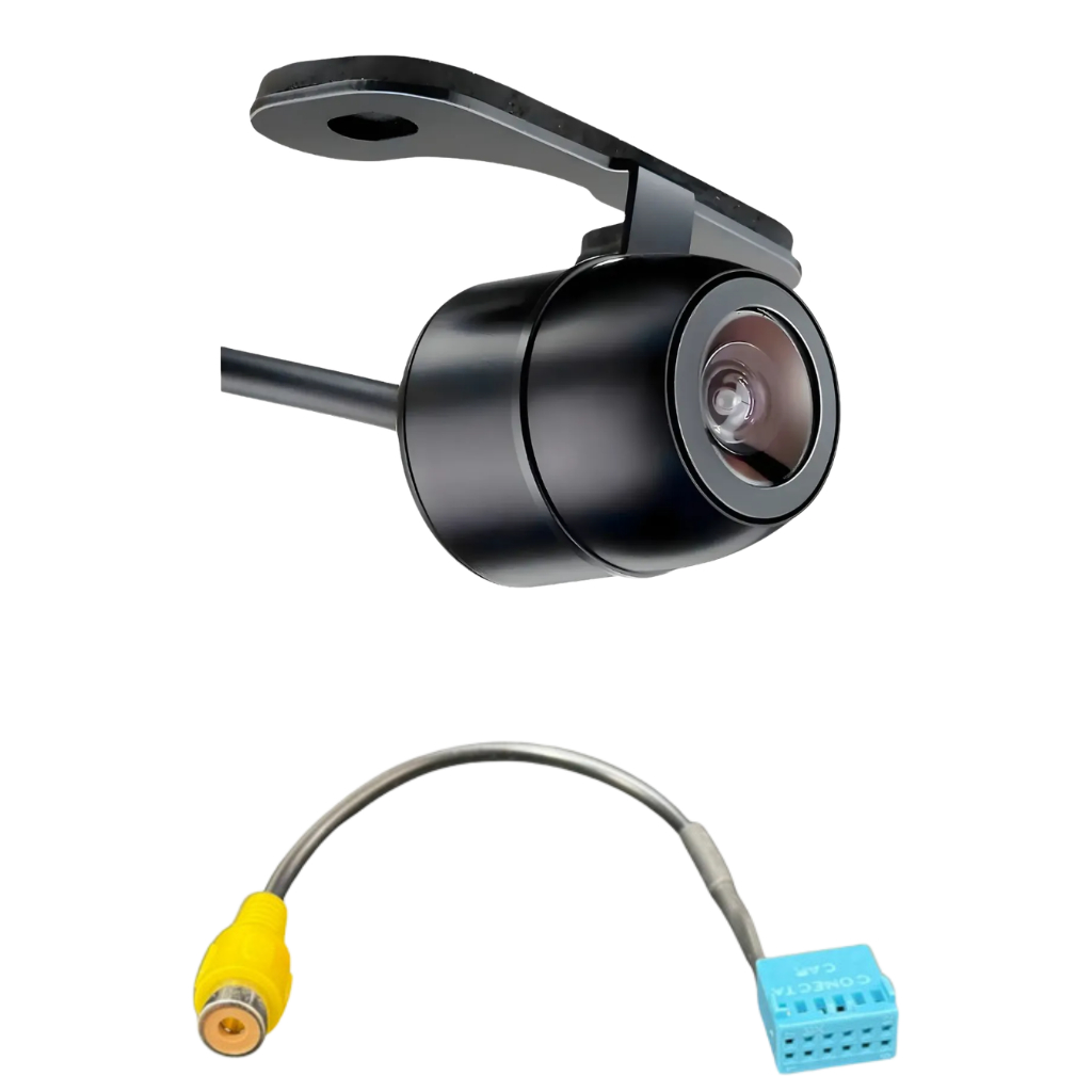 Kit Câmera De Ré H-Tech Cr50 120° Borboleta Com Chicote Ccv1 Volkswagen Polo/Nivus/Virtus/T-Cross – Conecta Car