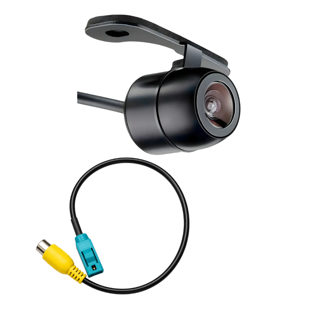 Kit Câmera De Ré H-Tech Cr50 120° Borboleta Com Chicote Ccv9 Volkswagen Para Câmera De Ré - Conecta Car