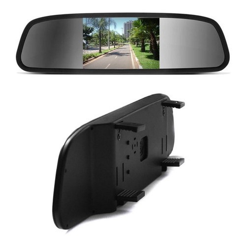 Retrovisor monitor para câmera de ré