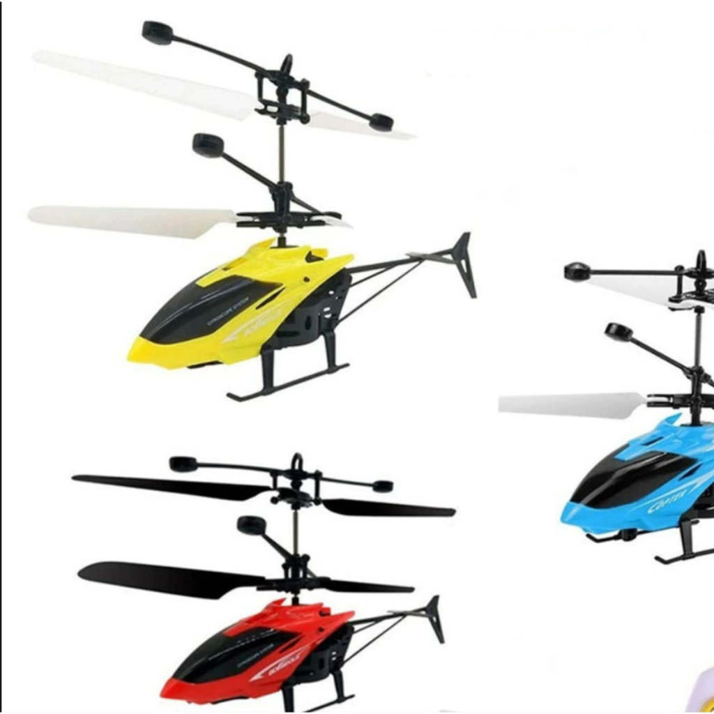 Brinquedos Mini Helicóptero Infantil Voa Mão Sensor