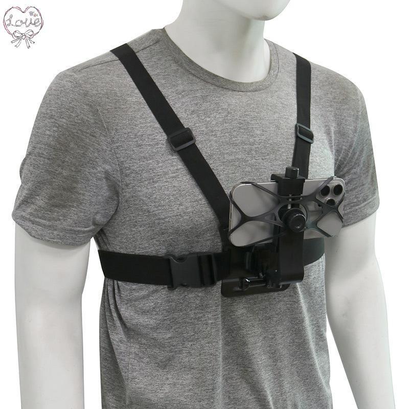 LAHB > Suporte Para Telefone No Peito Vestível , Tiras Elásticas Ajustáveis , Tiro POV Vlogging , Treinamento Fitness ,