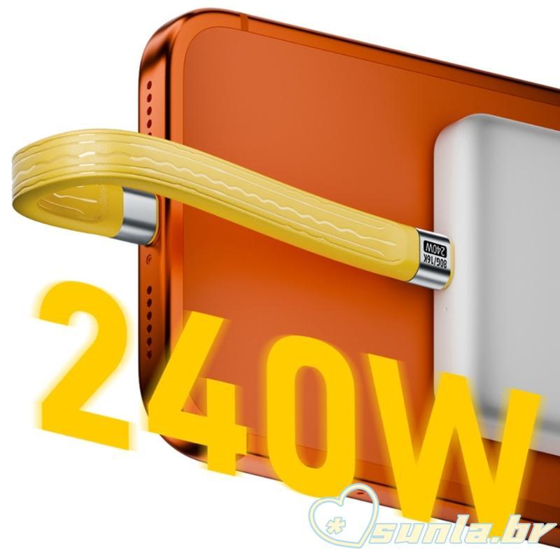SUNL Power USB4 0 Type C Adaptador 240W Entrega 80Gbps Extensor Transmissão Uso