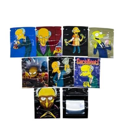 Sacos Ziplock Mini 5x6cm 100Pcs - Embalagem para Doces, Lembrancinhas e Presentes - Design Cartoon Estampado - Atacado