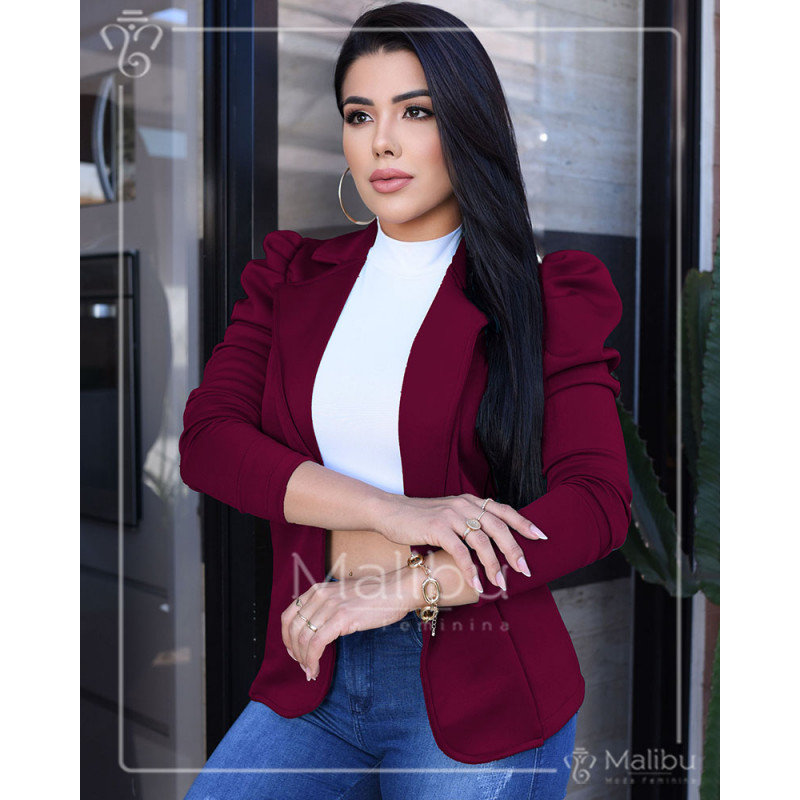 Blazer Manga Longa Moda Evangélica
