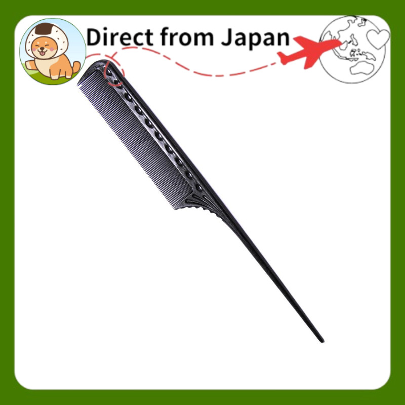 YSPARK Winding Comb YS-111EX Escova De Cabelo Preta Carbono CB 1 Peça (x 1) [Direto do Japão]