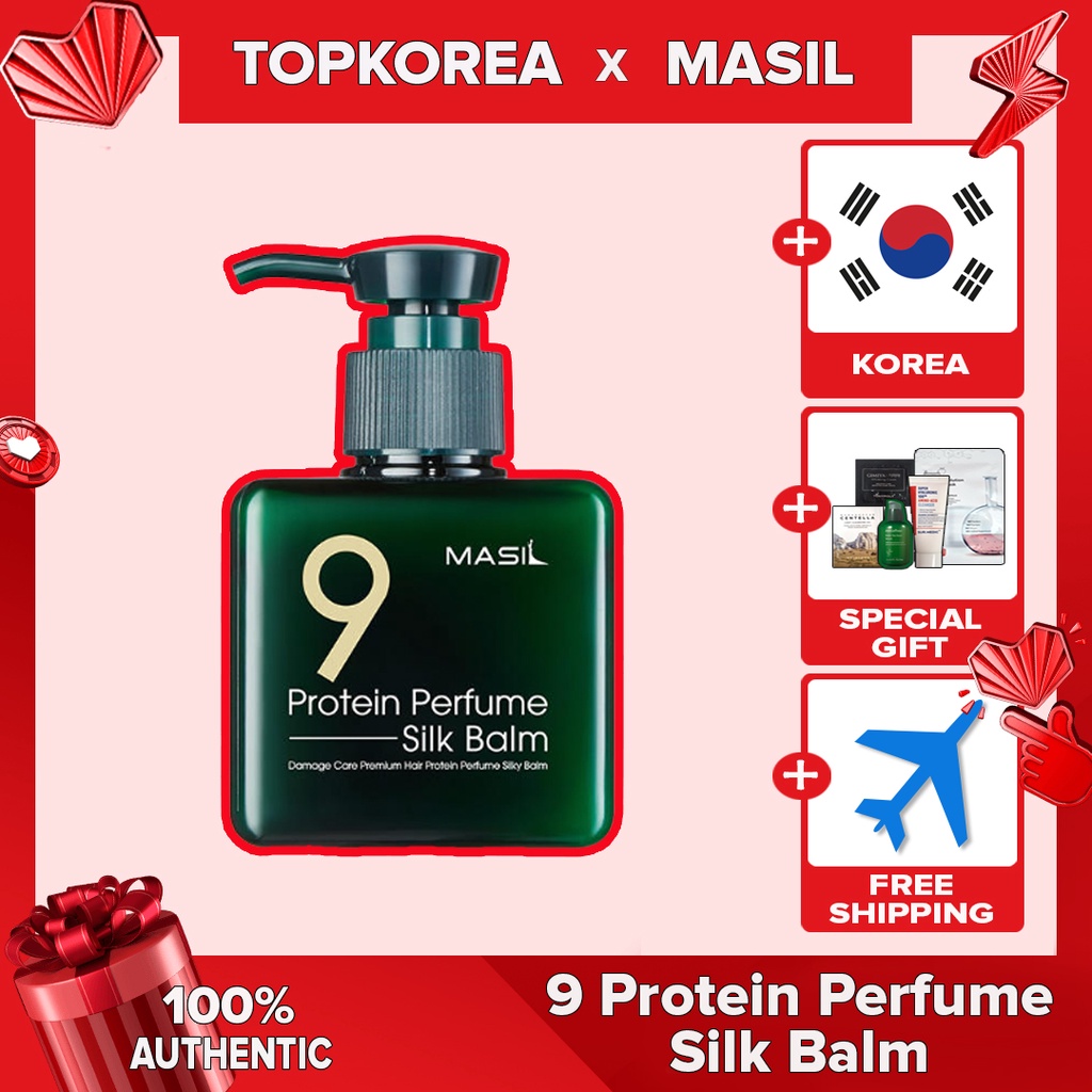 [Novidade] Bálsamo Perfume MASIL 9 Protein Silk 180ml Da Coreia
