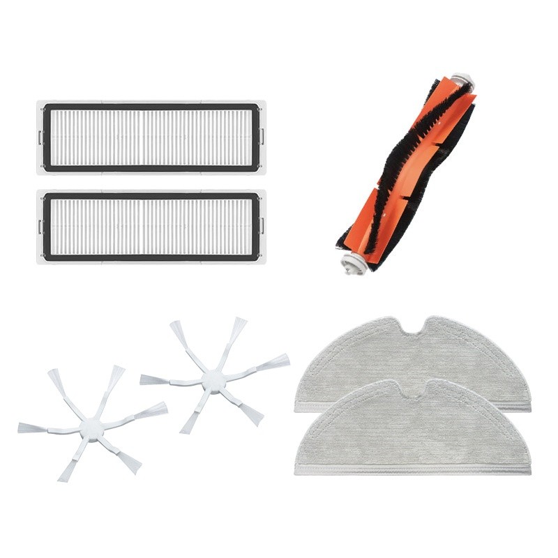Kit Escova Filtro Pano Mop Robô Mijia