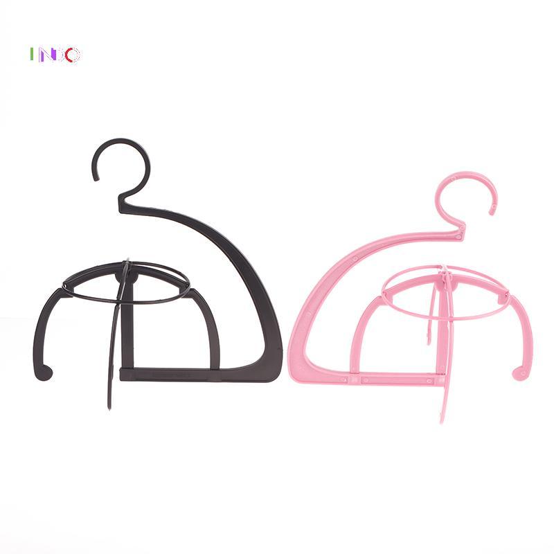 Uequilibrium Alta Qualidade Peruca Stands Plástico Chapéu Exibição Suporte Para Extensão Do Cabelo Perucas Roxo Cabide N