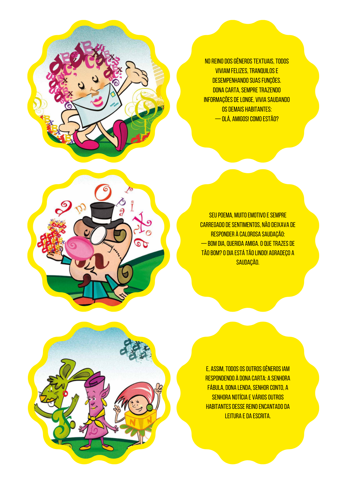 A BATALHA DOS GÊNEROS TEXTUAIS - HISTÓRIA NA LATA