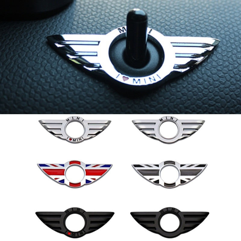 Decoração Do Crachá Da Fechadura Porta Carro Com O Logotipo Mini Cooper S R50 R53 R56 R60 F56 R57 R58 R59 Jcw Countryman