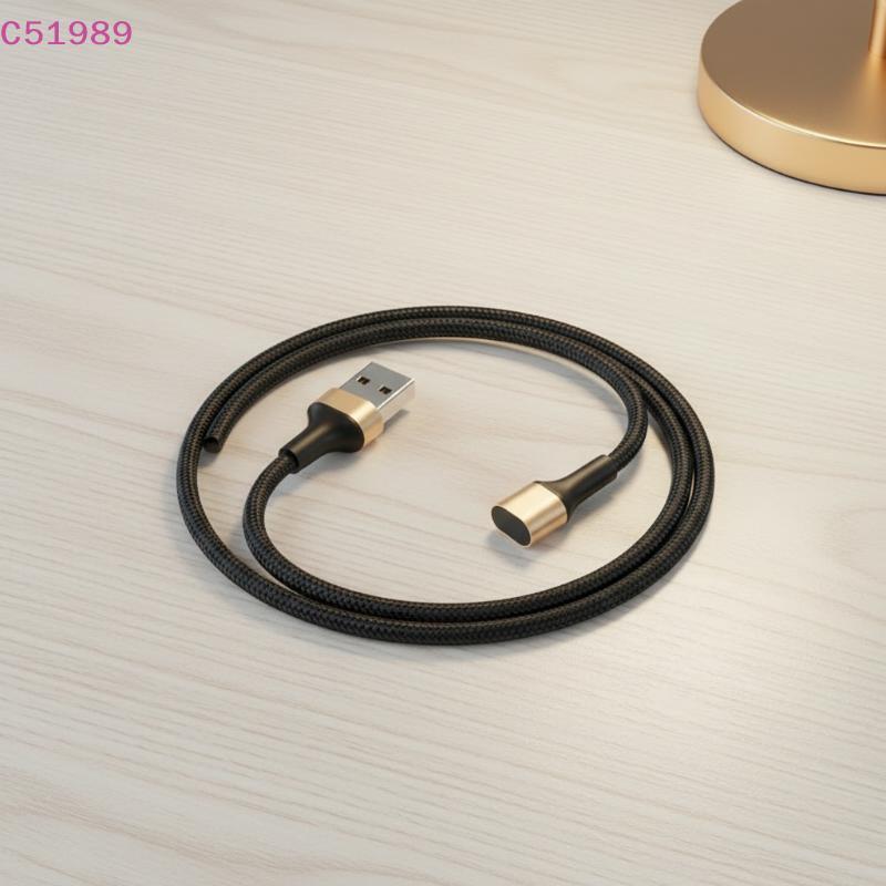 [kaan] 66W 90 Graus USB C Cabo De Carregamento Rápido Curto Nylon Trançado Para Diário BR