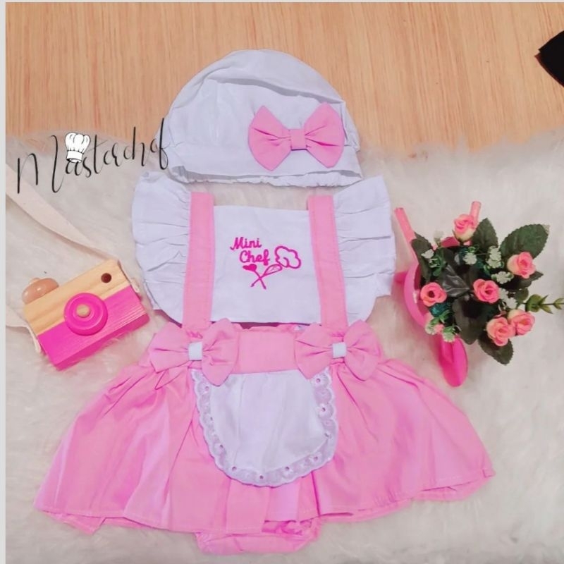 romper tematico mini chef
