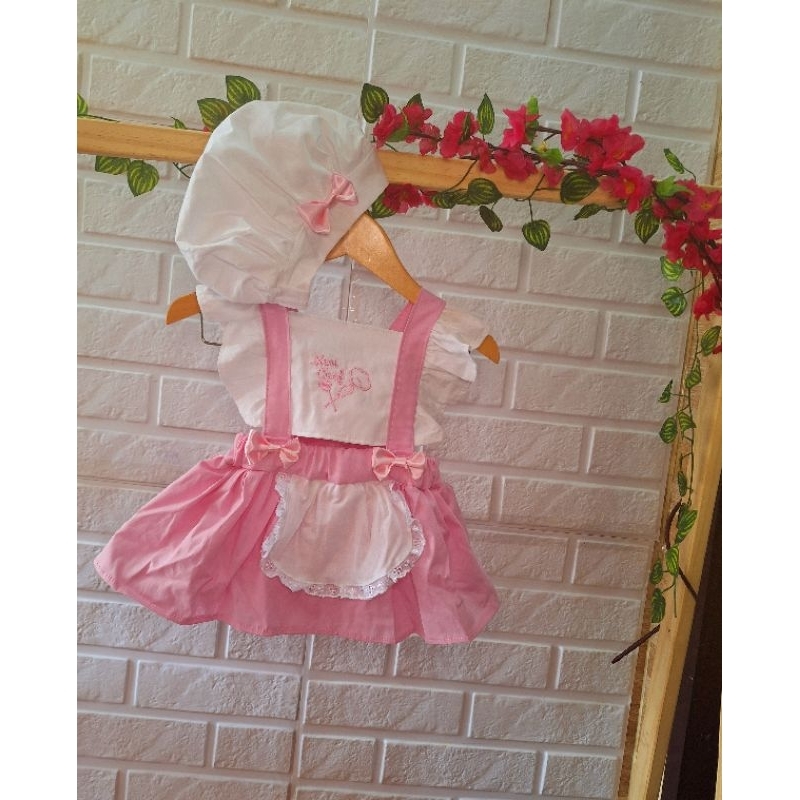 romper master chef ( mini chef)