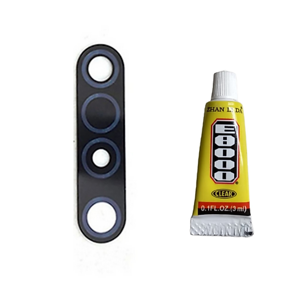Lente Da Câmera Traseira Para Moto G8 Plus + Cola 3Ml